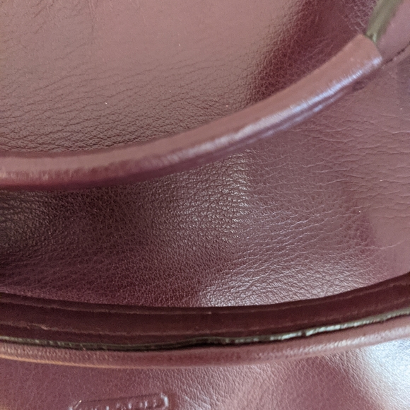 ✨COACH✨Burgundy Satchel - Picture 9 of 11